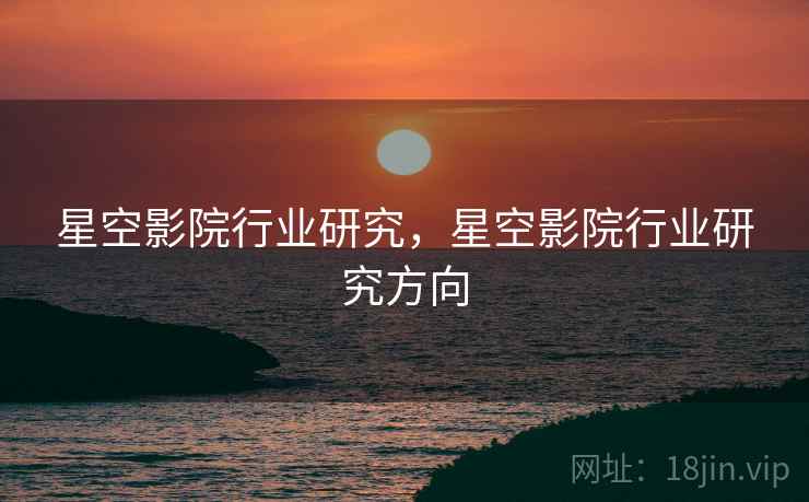 星空影院行业研究，星空影院行业研究方向