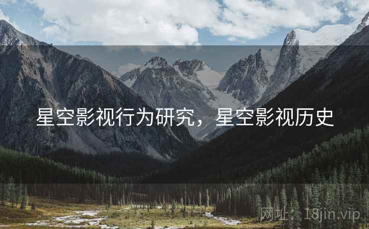 星空影视行为研究，星空影视历史