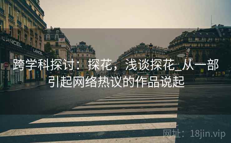 跨学科探讨：探花，浅谈探花_从一部引起网络热议的作品说起