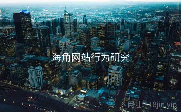 海角网站行为研究